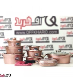 سرویس قابلمه 20 پارچه ام جی اس KC2016 سرویس قابلمه 20 پارچه ام جی اس KC2016