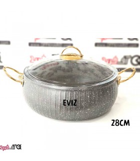 سرویس قابلمه گرانیتی 10 پارچه Eviz Selin