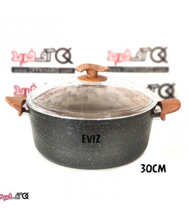 سرویس قابلمه 12پارچه گرانیتی Eviz Swing