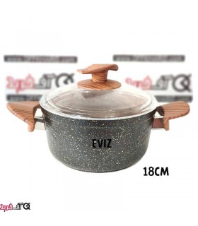 سرویس قابلمه 12پارچه گرانیتی Eviz Swing