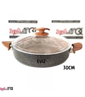 سرویس قابلمه 12پارچه گرانیتی Eviz Swing