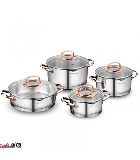 سرویس قابلمه استیل کرکماز A1040