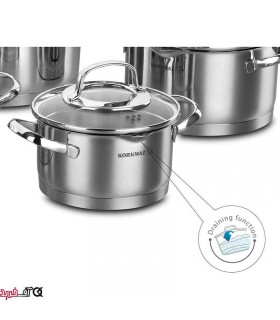 سرویس قابلمه استیل کرکماز A1999