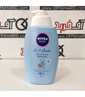 شامپو سر و بدن بچه نیوآ مدل Protect and Cares حجم 750 میل شامپو سر و بدن بچه نیوآ مدل Protect and Cares حجم 750 میل
