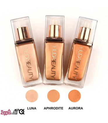 شیمر بدن هدی بیوتی مایع شاین دار