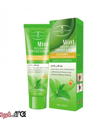 ژل اسکراب لایه بردار آیچون بیوتی عصاره نعناع