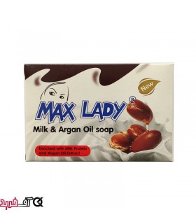 صابون شیر و روغن آرگان مکس لیدی