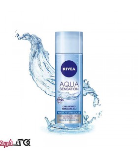 ژل شستشو و پاک کننده آرايش نيوآ NIVEA AQUA SENSATION حجم 200 میل