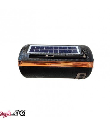رادیو و اسپیکر خورشیدی گولون مدل RX-BT54LS