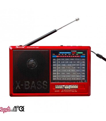 رادیو و اسپیکر بلوتوثی گولون مدل GOLON RX-323BT