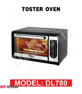 توستر دیجیتالی جوجه گردان دلمونتی DL780 توستر دیجیتالی جوجه گردان دلمونتی DL780