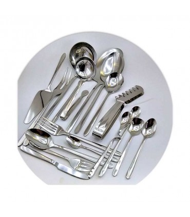 سرویس قاشق و چنگال یونیک ساده مدل دونا