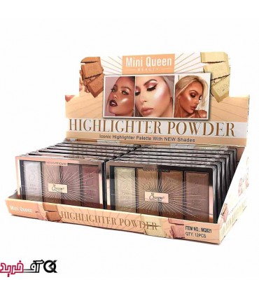 پالت هایلایتر شمشی مینی کویین Mini Queen