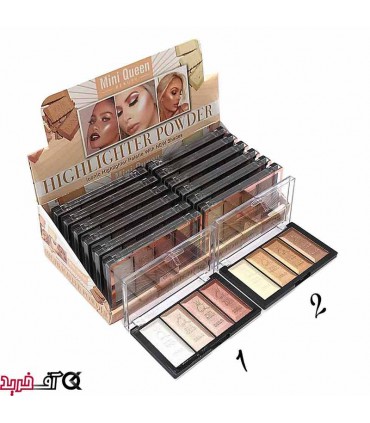 پالت هایلایتر شمشی مینی کویین Mini Queen