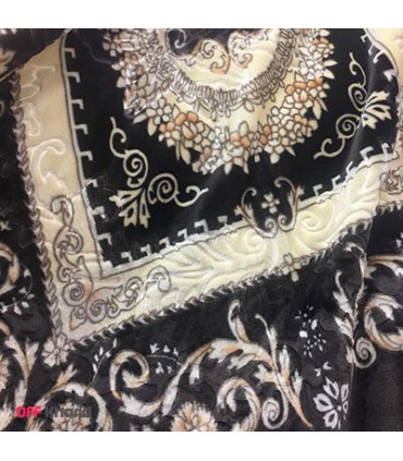 پتوی زمستانه تک لایه درجه یک طرح سلطنتی