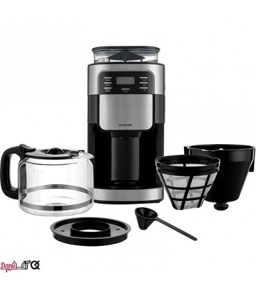 قهوه ساز و آسیاب قهوه سنکور SCE 7000BK