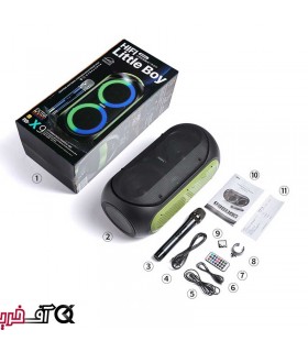 اسپیکر بلوتوثی ریمکس مدل RB-X9 اسپیکر بلوتوثی ریمکس مدل RB-X9