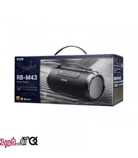 اسپیکر بلوتوثی ریمکس مدل RB-M43 اسپیکر بلوتوثی ریمکس مدل RB-M43