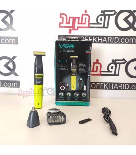 ماشین اصلاح صورت و بدن وی جی ار مدل V-043 ماشین اصلاح صورت و بدن وی جی ار مدل V-043