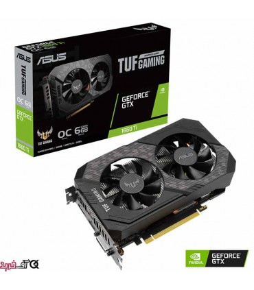 کارت گرافیک ایسوس Asus Geforce GTX 1660 Ti TUF