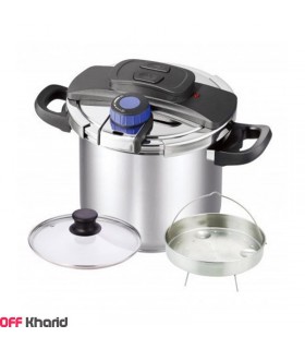 زودپز 6لیتری استیل دلمونتی مدل DL1040 زودپز 6لیتری استیل دلمونتی مدل DL1040