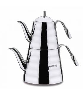 کتری و قوری کرکماز مدل پترا KORKMAZ PETRA A223 کتری و قوری کرکماز مدل پترا KORKMAZ PETRA A223