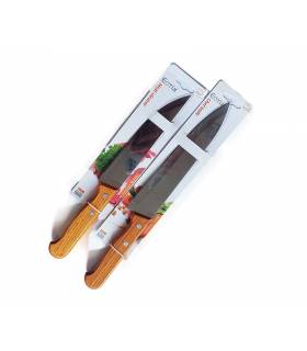 کارد بزرگ آشپزخانه دسته چوبی کارد بزرگ آشپزخانه دسته چوبی