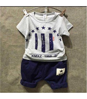 تیشرت شلوارک اسپورت طرح ستاره