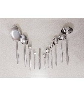 سرویس قاشق چنگال 6 نفره یونیک مدل دهنه اروپایی