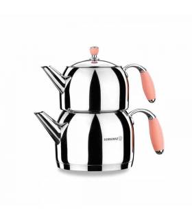 کتری و قوری کرکماز مدل فلورا FLORA A119 کتری و قوری کرکماز مدل فلورا FLORA A119