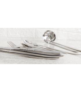 سرویس قاشق چنگال 24 نفره یونیک دهنه اروپایی 120 پارچه