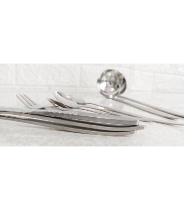 سرویس قاشق چنگال 24 نفره یونیک دهنه اروپایی 120 پارچه