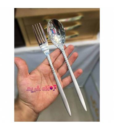 سرویس قاشق چنگال 24 نفره یونیک مدل دهنه اروپایی