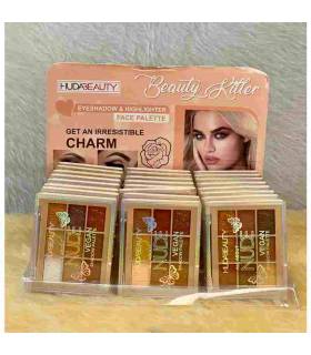 پالت سایه 9 رنگ هدی بیوتی HUDA BEAUTY پالت سایه 9 رنگ هدی بیوتی HUDA BEAUTY