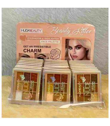 پالت سایه 9 رنگ هدی بیوتی HUDA BEAUTY