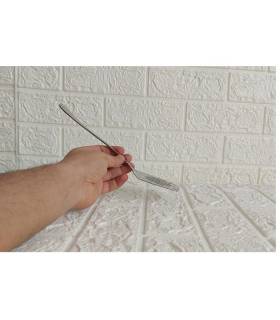 کفگیر باکیفیت استیل مدل ته گرد