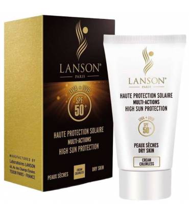 ضد آفتاب لانسون بدون رنگ لانسون LANSON