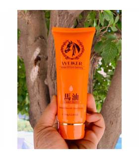 فوم شستشو صورت روغن اسب WEIKER