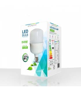 لامپ حبابی استوانه ای بدنه پلاستیکی 50 وات لامپ حبابی استوانه ای بدنه پلاستیکی 50 وات