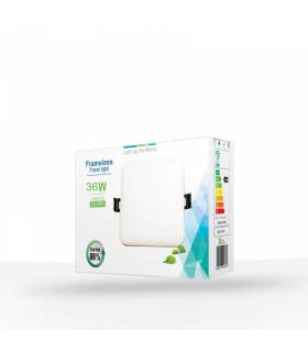 پنل بک لایت سایز شو 36 وات مربع مدل الیزه