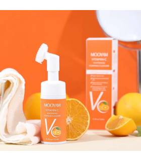 فوم شست شو براش دار صورت مویام MOOYAM