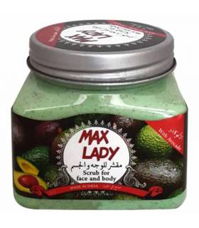 اسکراب شنی صورت و بدن مکس لیدی MAX LADY