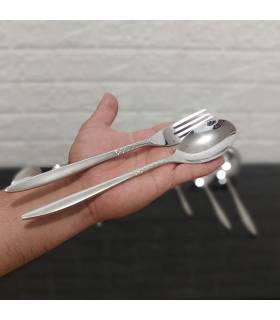 سرویس قاشق و چنگال یونیک دهنه اروپایی طرح زنبوری سرویس قاشق و چنگال یونیک دهنه اروپایی طرح زنبوری