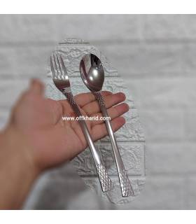 سرویس قاشق چنگال 24 نفره آناناسی براق اصل آلمان سرویس قاشق چنگال 24 نفره آناناسی براق اصل آلمان