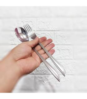 سرویس قاشق و چنگال 120 پارچه دهنه اروپایی مارک یونیک سرویس قاشق و چنگال 120 پارچه دهنه اروپایی مارک یونیک