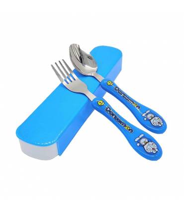 قاشق چنگال کودک طرح دورامون