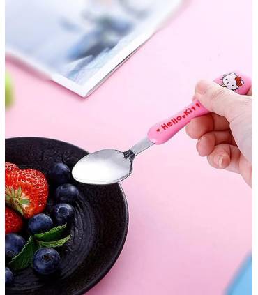 قاشق چنگال کودک طرح کیتی