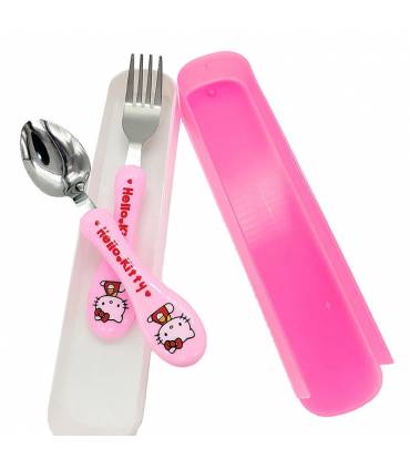 قاشق چنگال کودک طرح کیتی