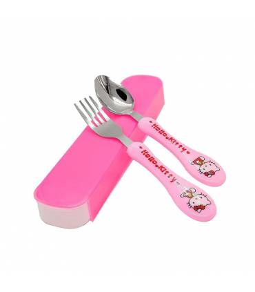 قاشق چنگال کودک طرح کیتی