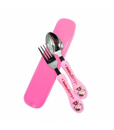 قاشق چنگال کودک طرح کیتی